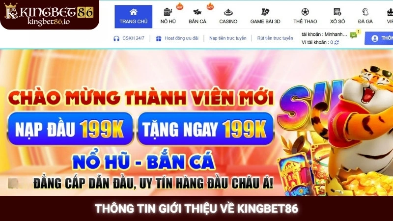 Thông tin giới thiệu về Kingbet86
