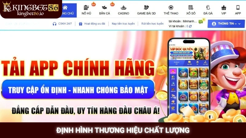 Định hình thương hiệu chất lượng