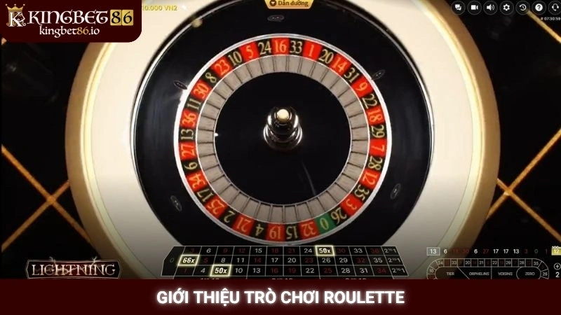 Roulette Kingbet86 - Bí quyết quay vòng quay may mắn 1 Giới thiệu trò chơi roulette